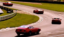 Ferraris at Brands Hatch
