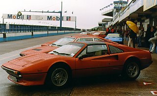 Ferrari 308 at Donington Park