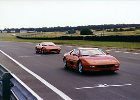 Ferrari F355s at Snetterton