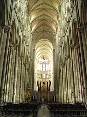 Inside Amiens Cathedral