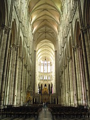 Inside Amiens Cathedral