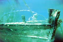 Diving on a wreck