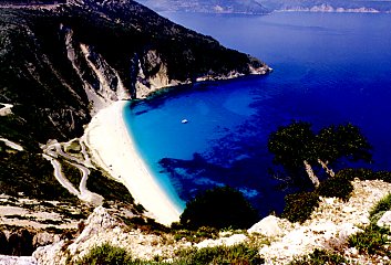 Myrtos Beach