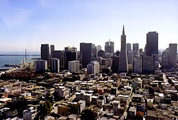 Financial District from Coit Tower