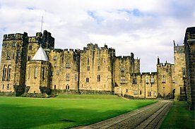 Inside Alnwick Castle