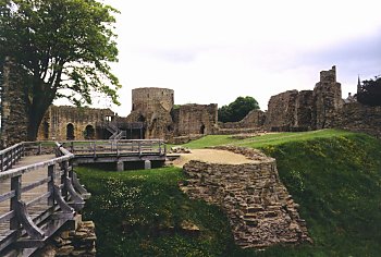 Inside Barnard Castle