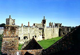 Inside Framlingham Castle