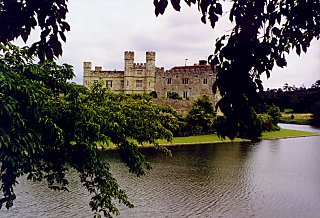 Leeds Castle across the Moat