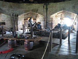 Inside Pendennis Castle