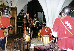 Kingmaker Re-Creation in Warwick Castle