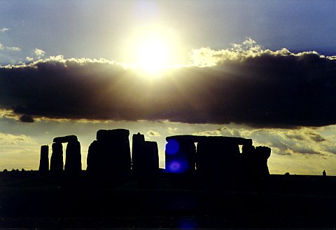 Sunset at Stonehenge